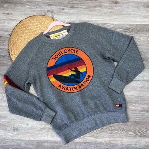 Aviator nation soul cycle Martha’s Vineyard crewneck sweatshirt